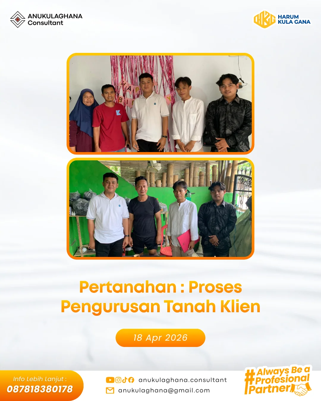 Pengurusan Tanah Klien