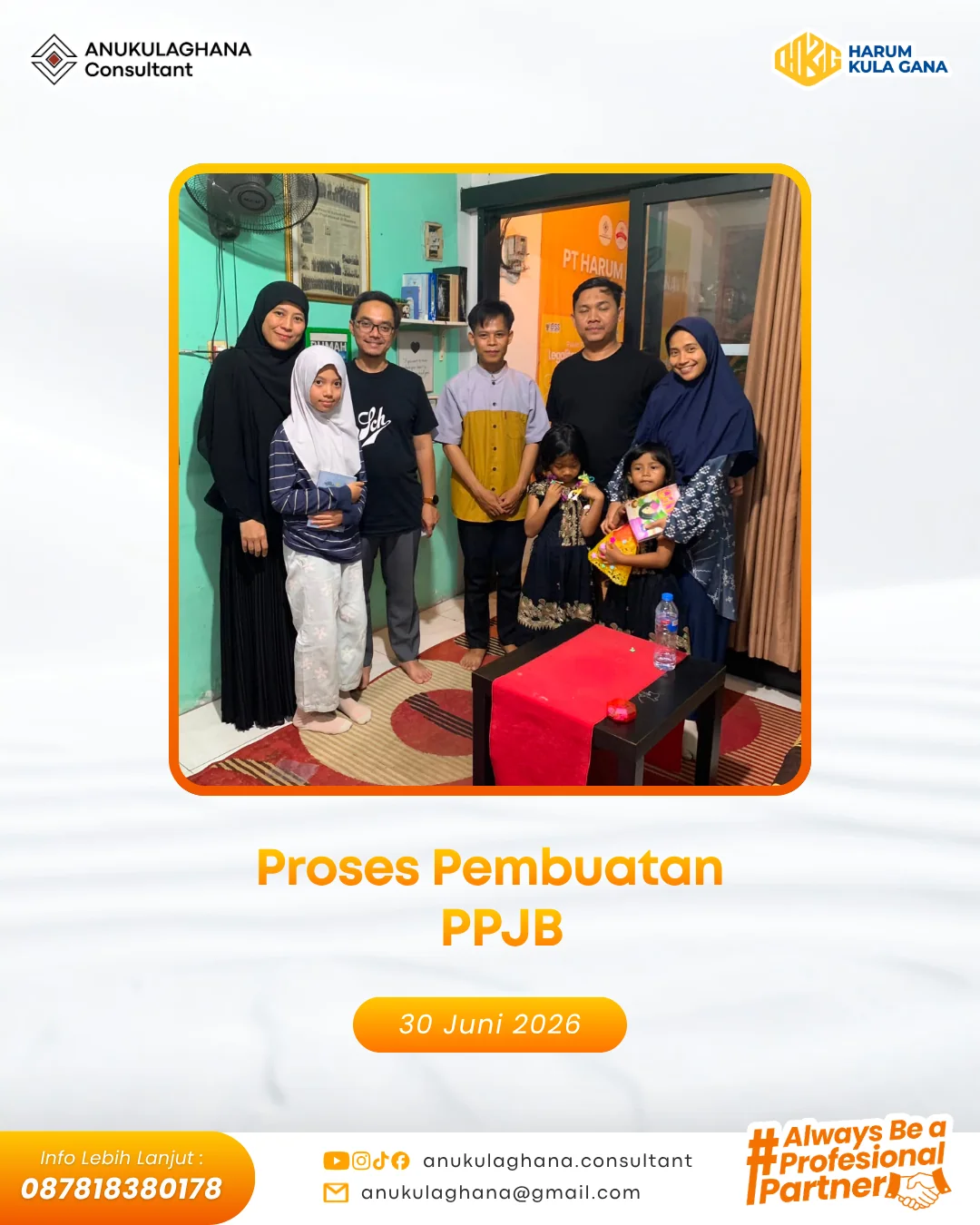 Penandatanganan PPJB Properti